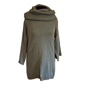 The Territory Ahead long knit turtle neck sweater 100% cotton